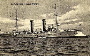 Kriegsmarine - SMS "Nymphe", Kleiner Kreuzer