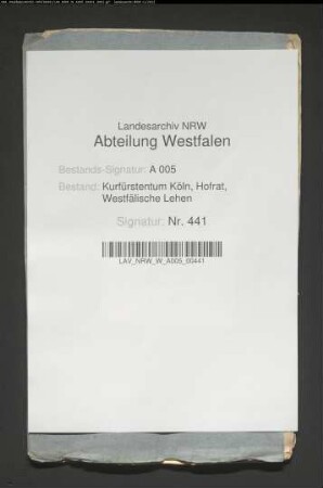 Die Belehnung des Jobst Georg von Schade mit den Burglehen zu Eversberg und Bilstein, den dazu gehörigen Eigenleuten und dem Gut zu Bruchhausen (Gemeinde Kirchveischede)