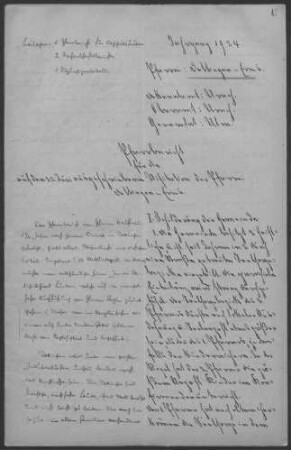 Dettingen/Erms mit Kappishäusern: Pfarrbericht 1924