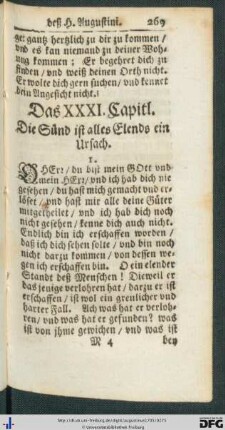 XXXI - XXXV.