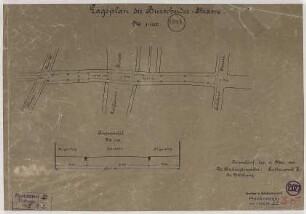 Burscheider Straße, Lageplan