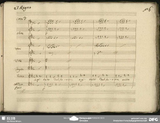 Aria: "Agitato dal furore"