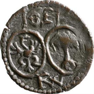 Münze, Pfennig, 1621