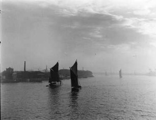 Morgens auf der Themse bei Greenwich