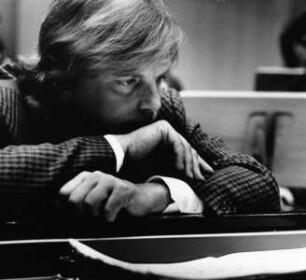Justus Frantz (geb. 1944; Pianist, Dirigent, TV-Moderator). Köln, 1987