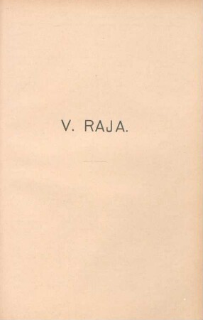 V. Raja