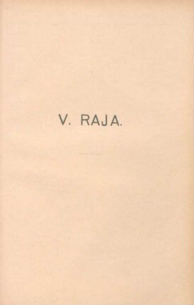 V. Raja
