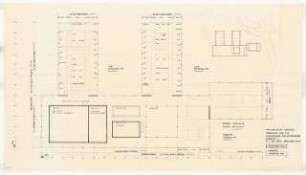 Physikalische Institute der Universität Köln: Grundriss EG und Lageplan, 1:200