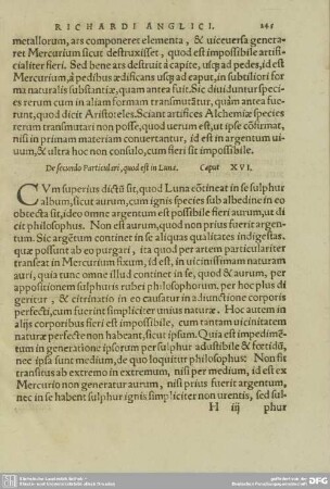 Caput XVI. - Caput XVIII.