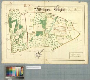 [Altenhagen, Altseehagen (Seehagen) Amt/Distrikt Barth] Altenhagen Och Sehagen in Barths District
