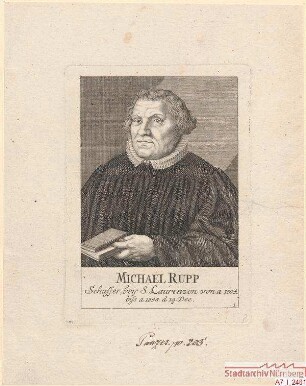Michael Rupp, Schaffer bei St. Lorenz