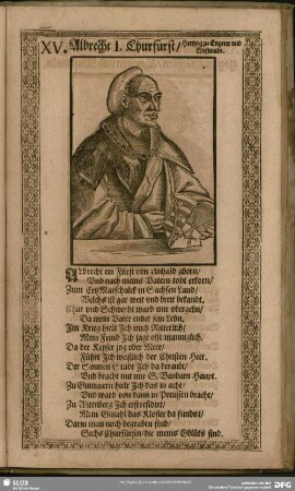 Albrecht I. Churfürst, Hertzog zu Engern und Westwaln
