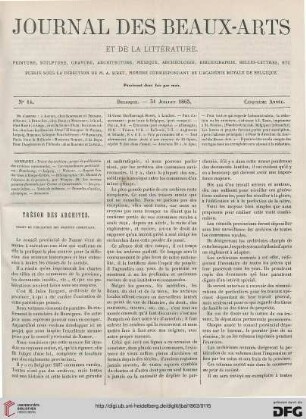 Nr. 14 (31 Juillet 1863)