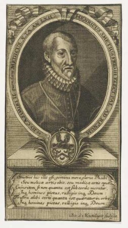 Bildnis des Henricus Smetius