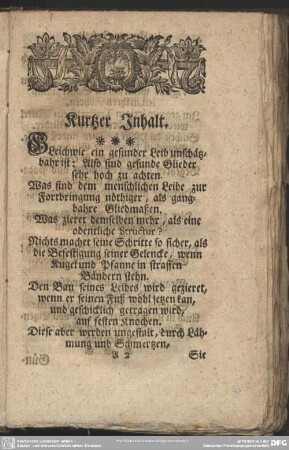 Kurtzer Inhalt