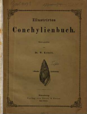 Illustrirtes Conchylienbuch : Herausgegeben von Dr. W. Kobelt. [2], [Tafeln]