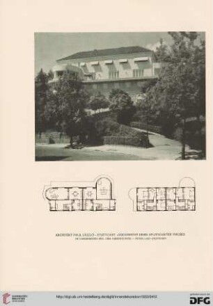 Neue Räume von Paul László - Stuttgart