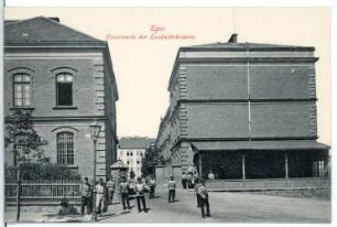 Eger (Böhmen). Hauptwache der Landwehrkaserne