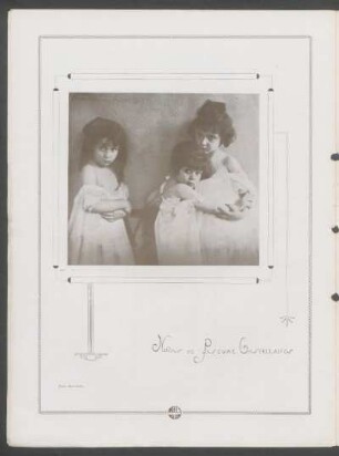 [Fotografía de] niñas de Pascual Castellanos