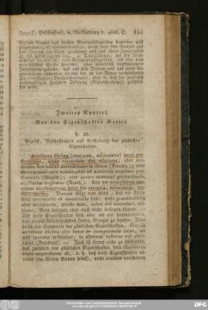 Zweites Kapitel. Von den Eigenschaften Gottes.