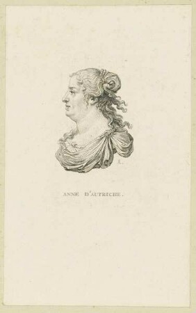 Bildnis der Anne D'Autriche