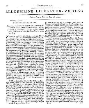 Herchenhahn, Joh[ann] Ch[ristia]n: Fehde des päpstlichen Stuhles mit der Kaiserkrone über die Investitur. - Altenburg : Richter, 1791