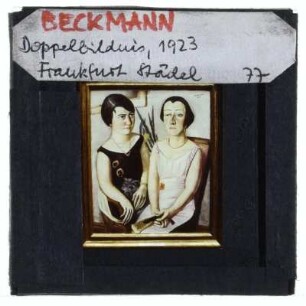 Beckmann, Doppelbildnis
