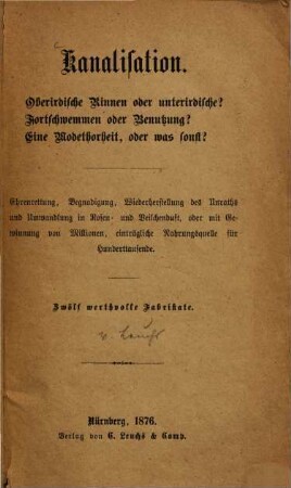 Johann Carl Leuchs Privat-Correspondenz über wesentliche Fortschritte im Fache der Gewerbe, der Haus- und Landwirthschaft, des Gartenbaues, der Viehzucht und der Hausarzneimittel. 2. 1875, Nr. 27