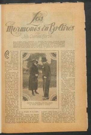 Los mormones en Buenos Aires : [con fotografías]