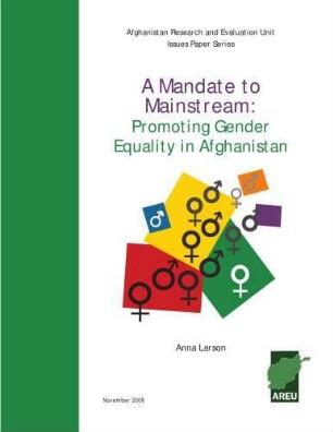 A mandate to mainstream : promoting gender equality in Afghanistan