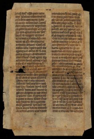 Homiliar (Fragment)
