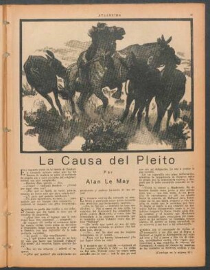 La causa del pleito