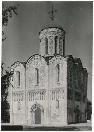 Wladimir, Russland. Demetrius-Kathedrale (Dmitri sobor) (1194-1197). Westseite