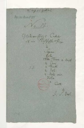 Lasst uns sorgen lasst uns wachen; V (5), Coro, orch; BWV 213; BC G 18