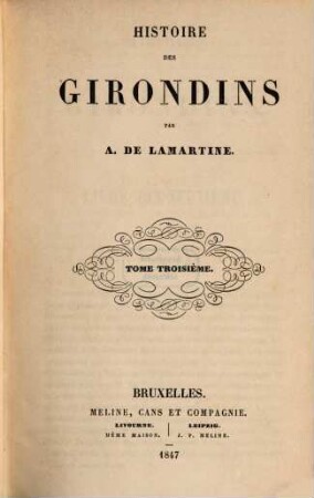 Histoire des Girondins, 3