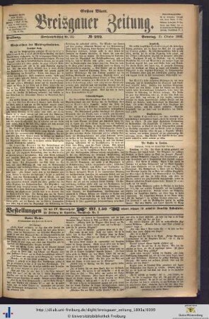 15.10.1893 (Erstes Blatt)