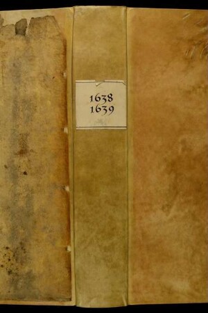 Ratsprotokolle, 1638 Juli 31. - 1639 Juli 6.