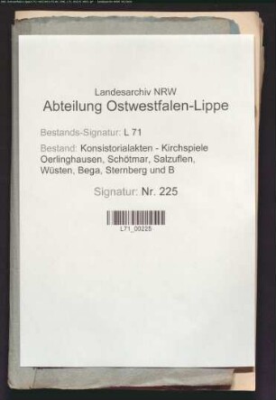 Kircheneinkünfte und Besitzungen, Allgemeines (Verzeichnisse)