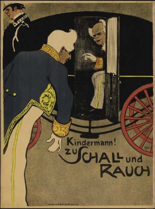 Kindermann! Zu Schall und Rauch