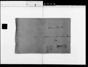 28 Telegramme an Großherzog Ludwig III. von seiner Gemahlin Großherzogin Mathilde
