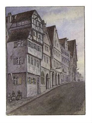 Lautenberg Nr. 4 - 1 / Hirschstr. 1. 1882