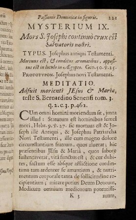 221-232, Mysterium IX - XIV