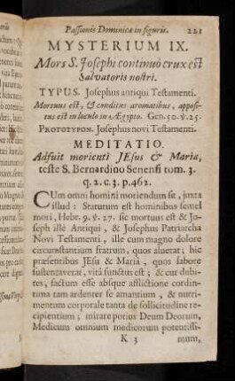 221-232, Mysterium IX - XIV