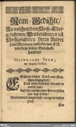Reim-Gedichte