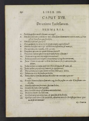 Caput XVII. De unione Ecclesiarum.