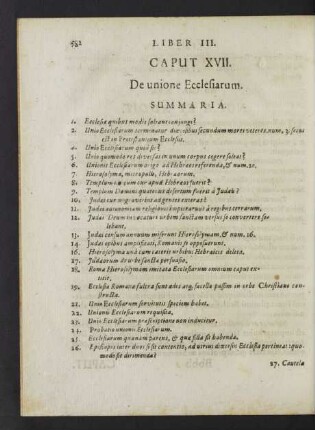 Caput XVII. De unione Ecclesiarum.