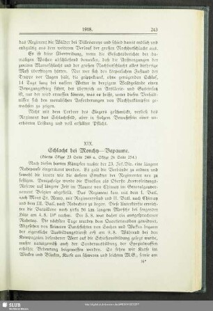 XIX. Schlacht bei Monchy-Bapaume