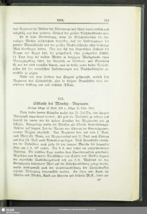 XIX. Schlacht bei Monchy-Bapaume