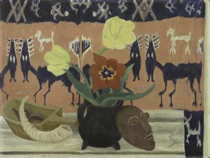 Stilleben mit Ikat