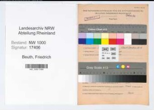 Entnazifizierung Friedrich Beuth, geb. 12.07.1903 (Verwaltungsangestellter)
